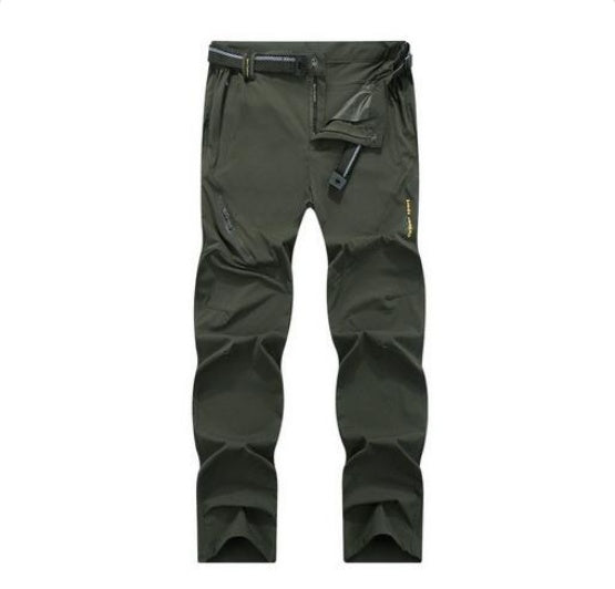 Men's Quick Dry Hiking Pants – Elastic Lightweight Breathable