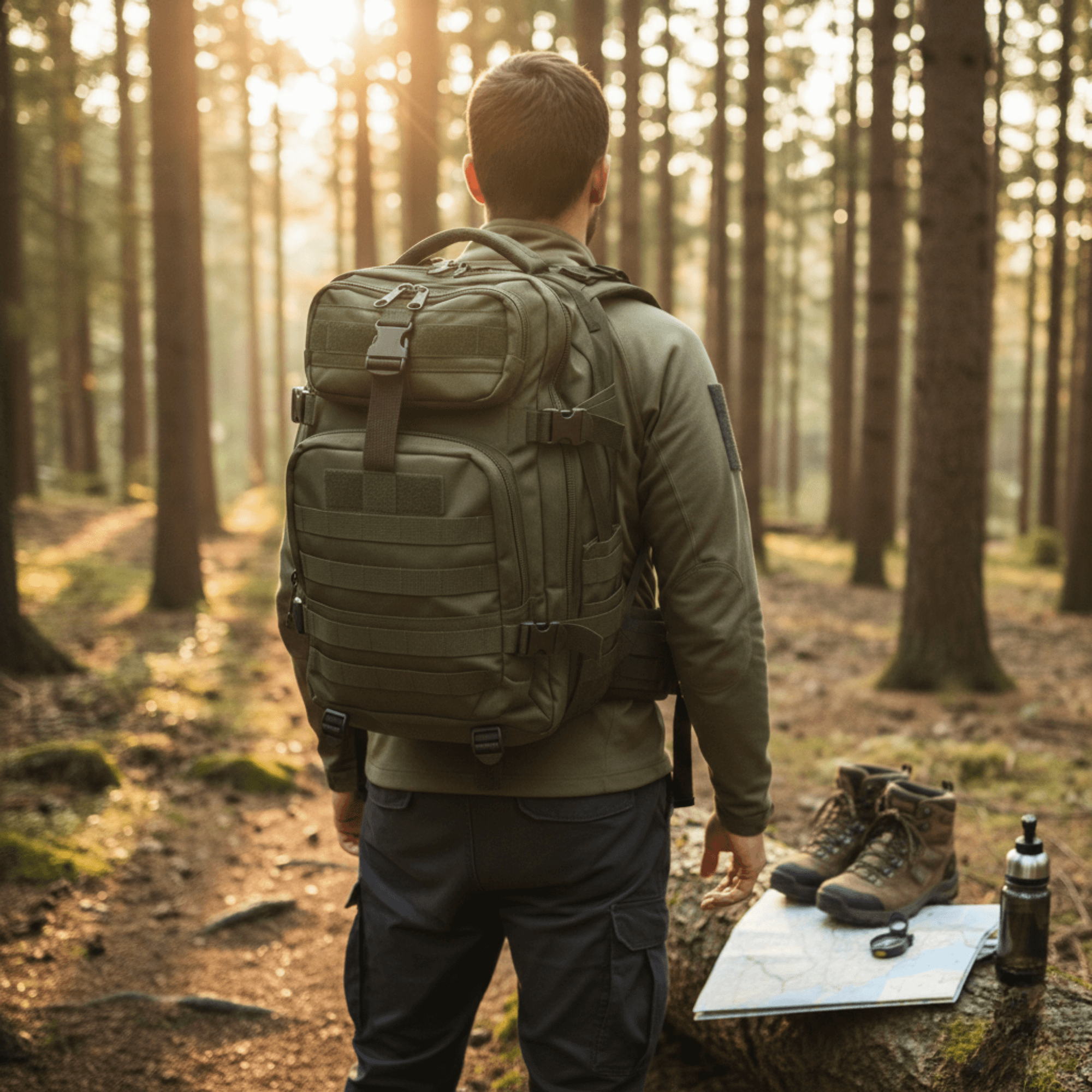 XGear Tactical Large 40L Tactical Backpack Survival Bag Jupiter Gear