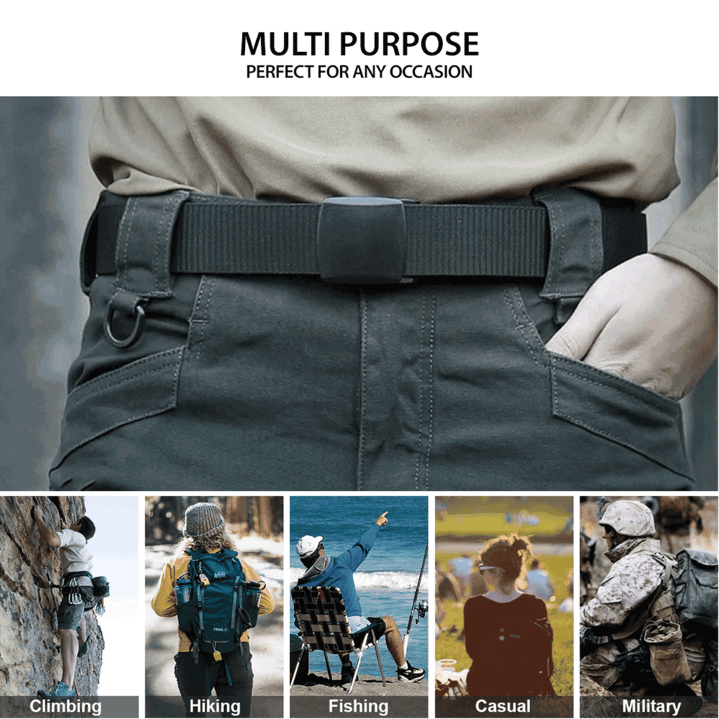 XGear Tactical Adjustable Nylon Belt with Plastic Buckle Jupiter Gear