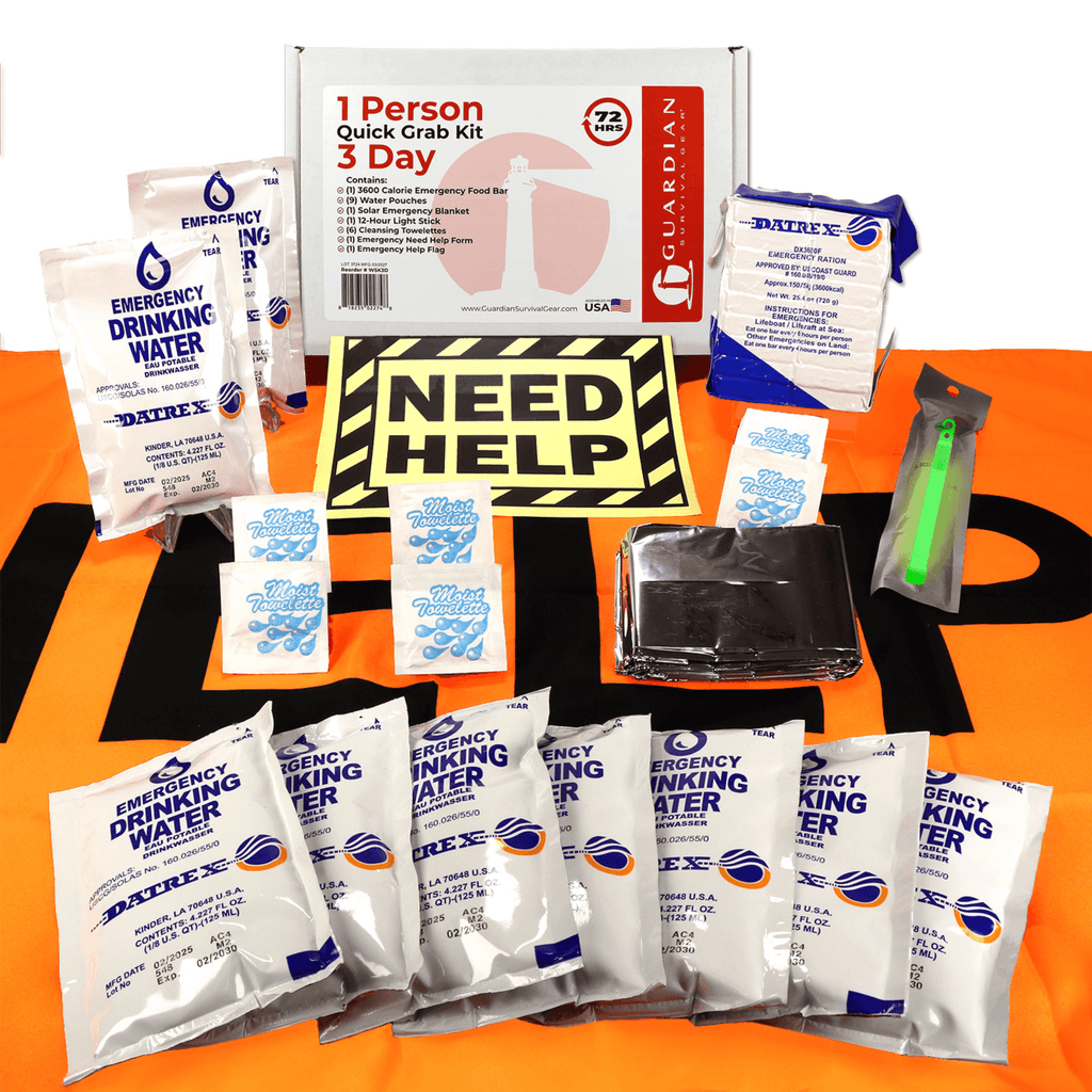 WSK 72-Hour Emergency Survival Grab Bag Kit Jupiter Gear