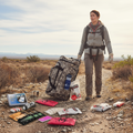 WSK 3-Day Food Storage Emergency Survival Kit with Rolling Bag
