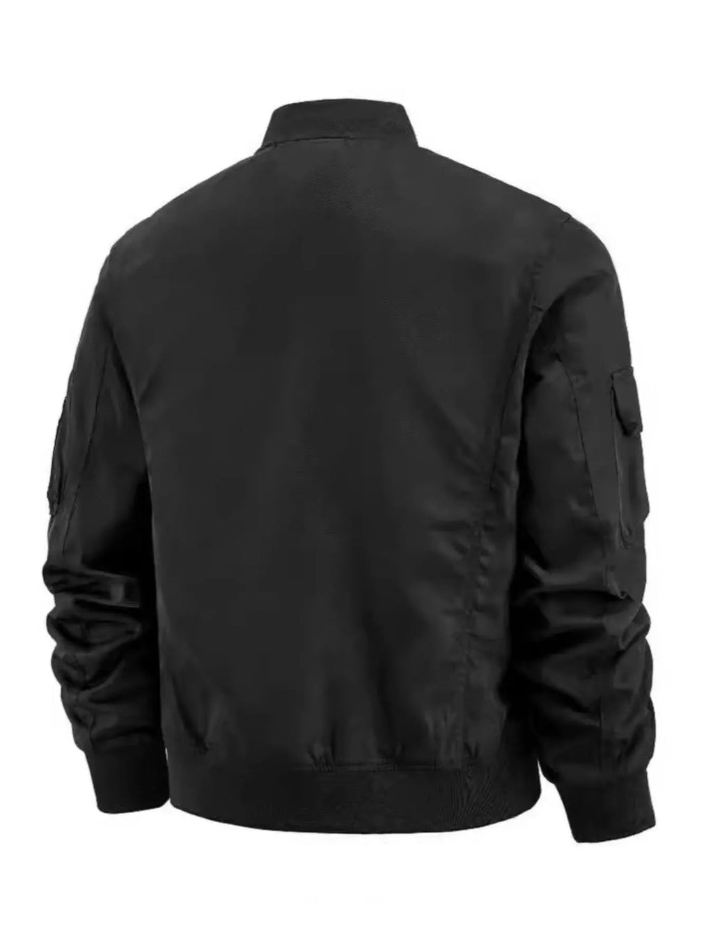 Men's Plus Size Multi-Pocket Tactical Bomber Jacket Simply Love