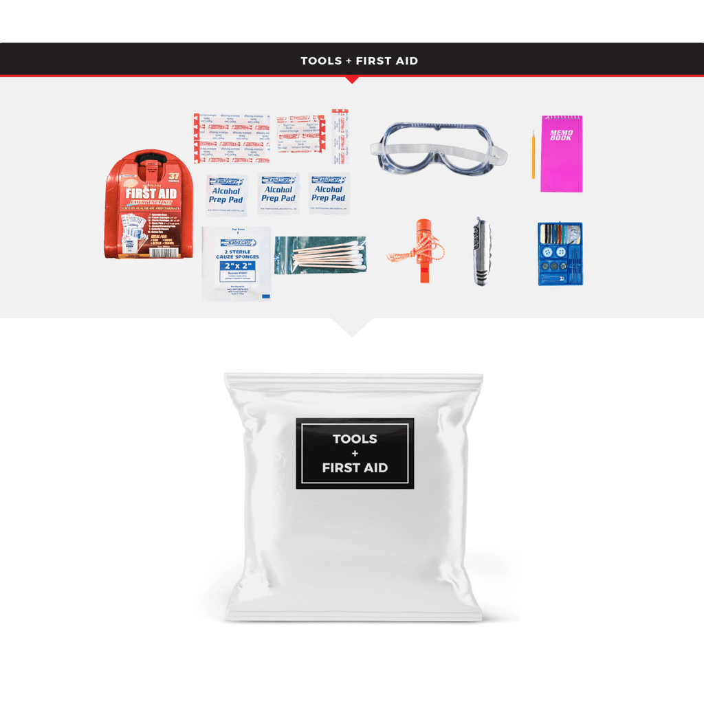 WSK Essential Survival Kit for Up To 2 People plus Rolling Bag Jupiter Gear