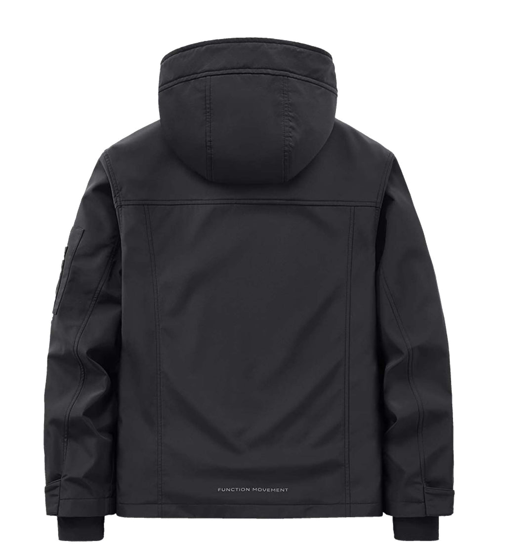 IBJ333 Tactical Matte Black Jacket Niepce