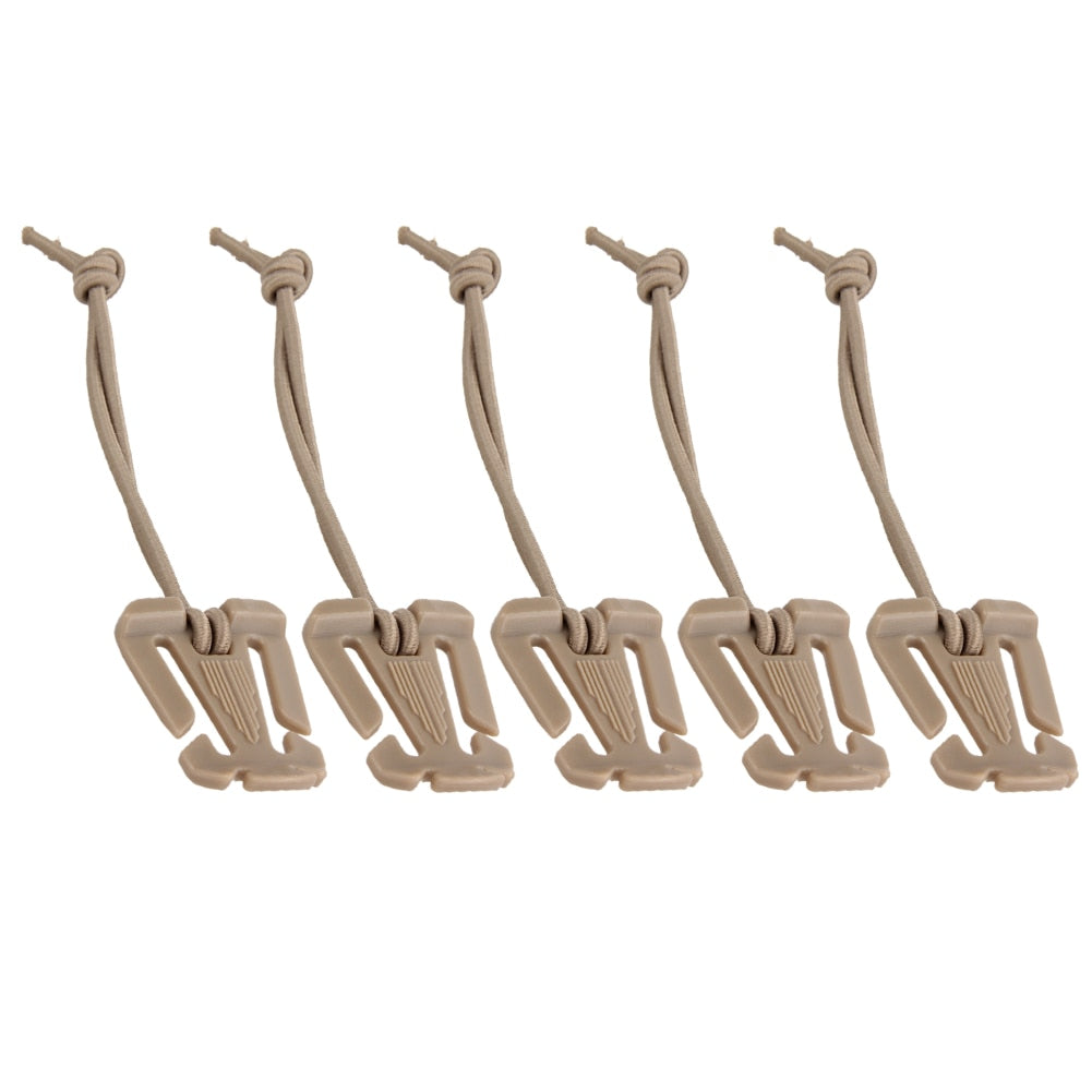 MOLLE Backpack Buckle Carabiner Clips — Nylon EDC Hanger Hook