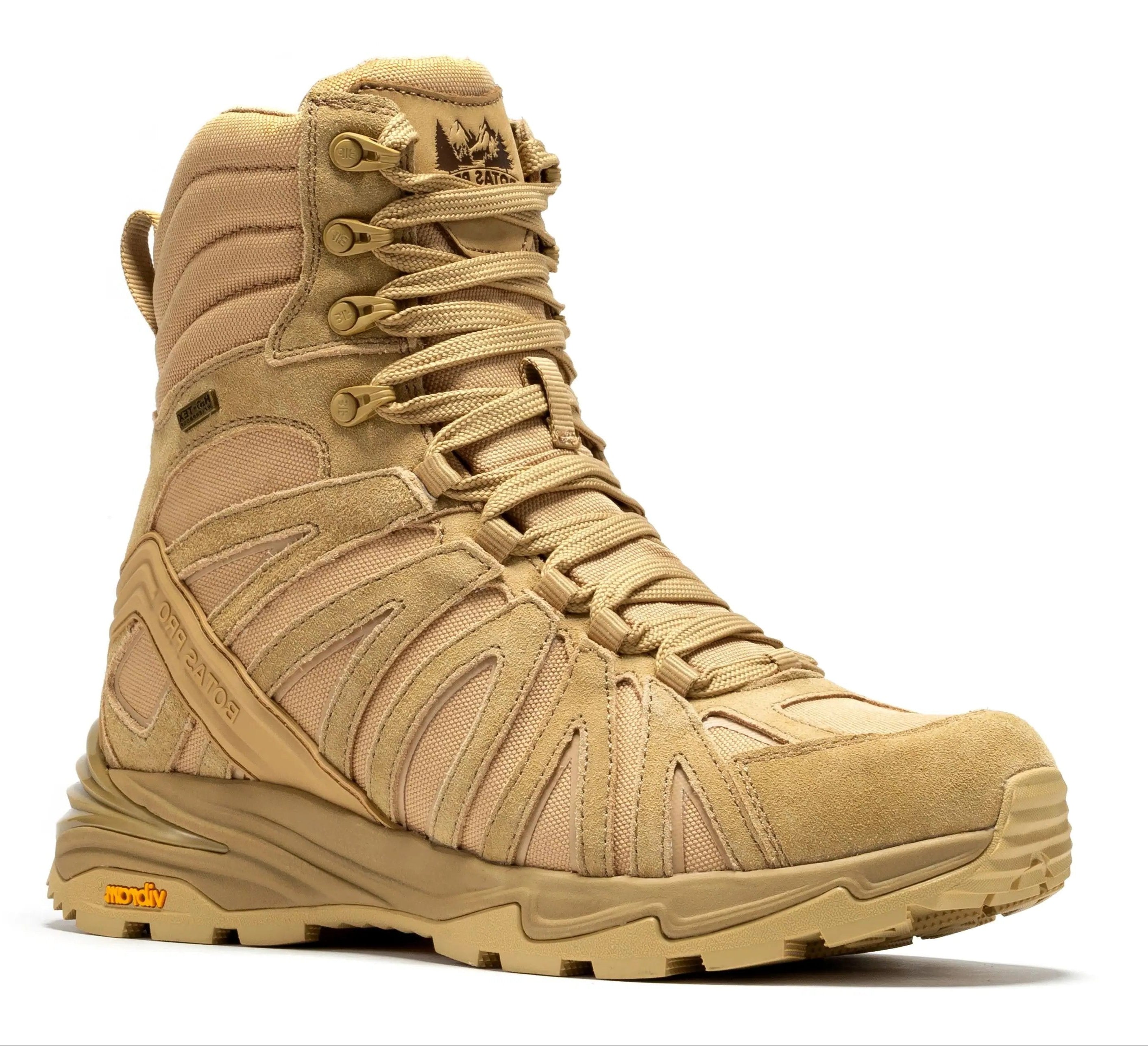 Botas Pro Sand 8 Waterproof Tactical Boot VIBRAM Outsole BP22820