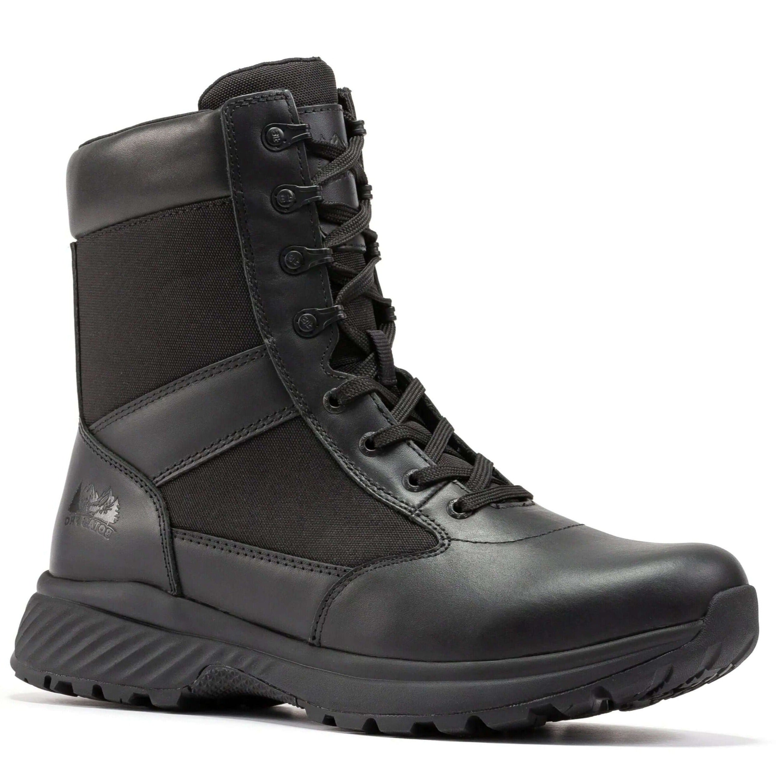 Botas Pro Black Men s 8 inch Side Zipper Military Tactical Boots BP703