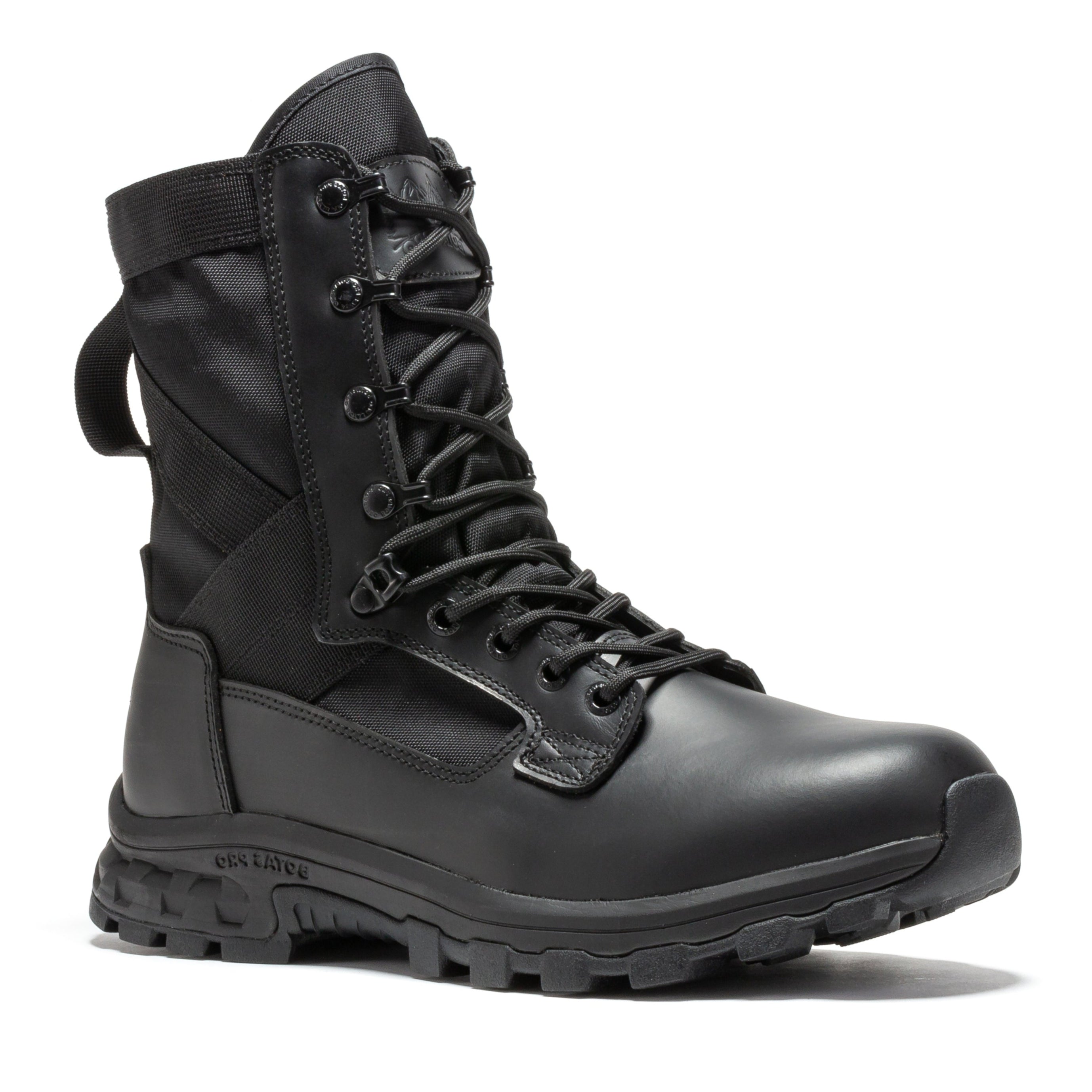 Botas Pro Black Men s 8 inch Side Zipper Military Tactical Boots BP401BK