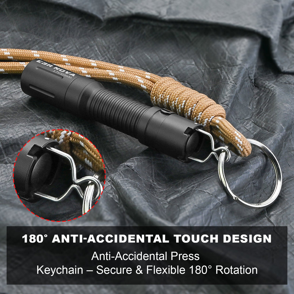 E3R Nova- 820 Lumen Rechargeable Flashlight