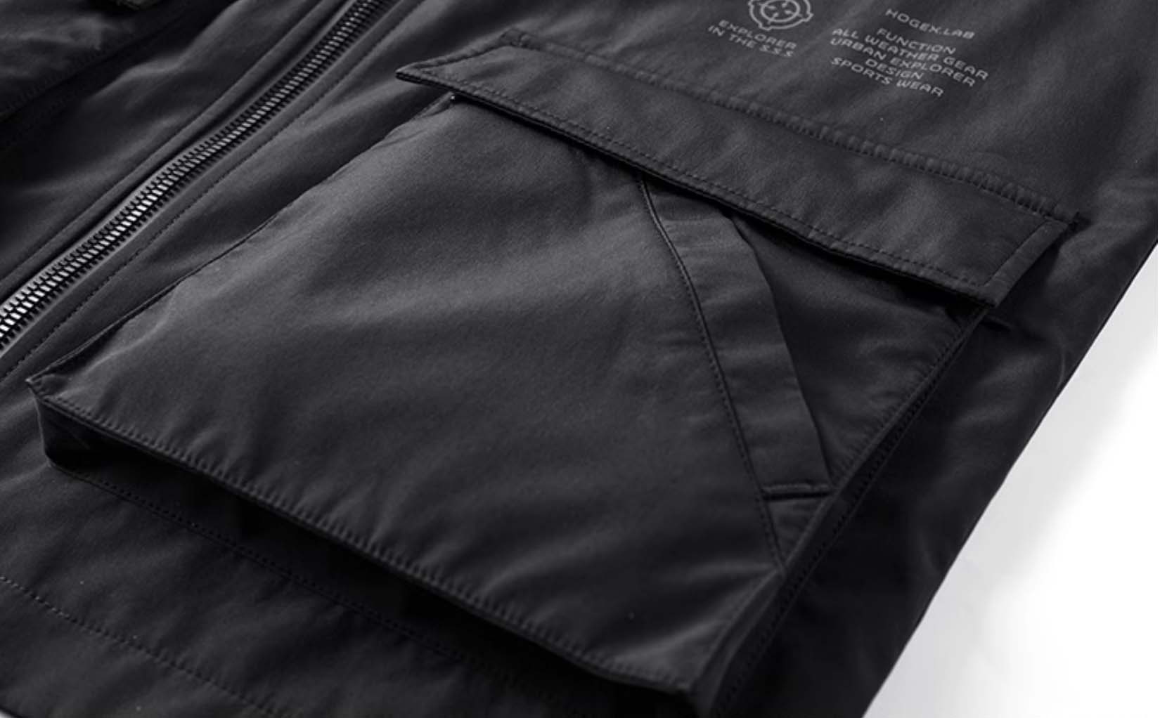 IBJ333 Tactical Matte Black Jacket Niepce