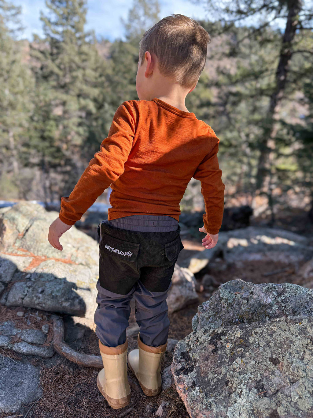 Men's Water Resistant Hiking Pants – Grey