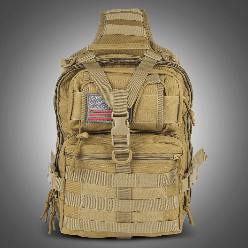 XGear Tactical 14L Range Sling Bag Backpack with Adjustable Strap Jupiter Gear