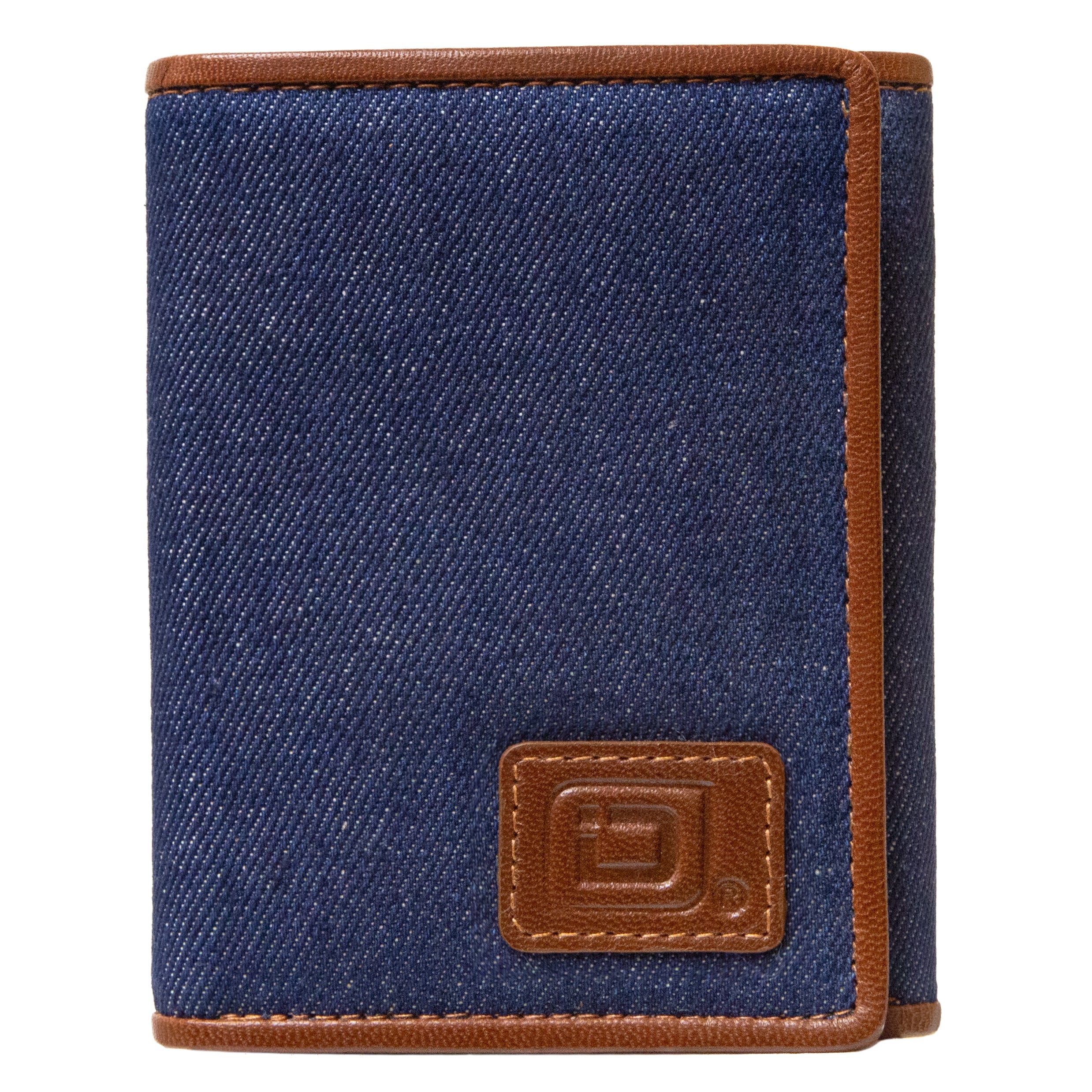 Men's RFID Trifold Wallet 7 Slot with ID Window