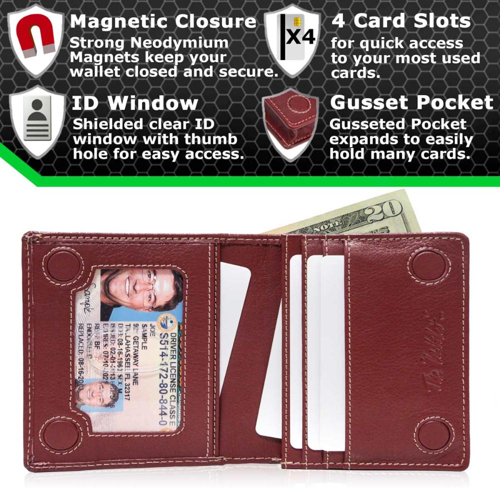 The Waltlet RFID Secure Minimalist Wallet