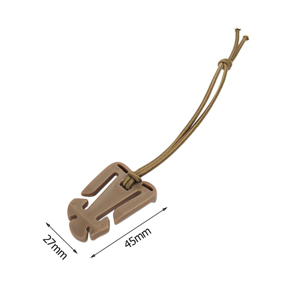 MOLLE Backpack Buckle Carabiner Clips — Nylon EDC Hanger Hook