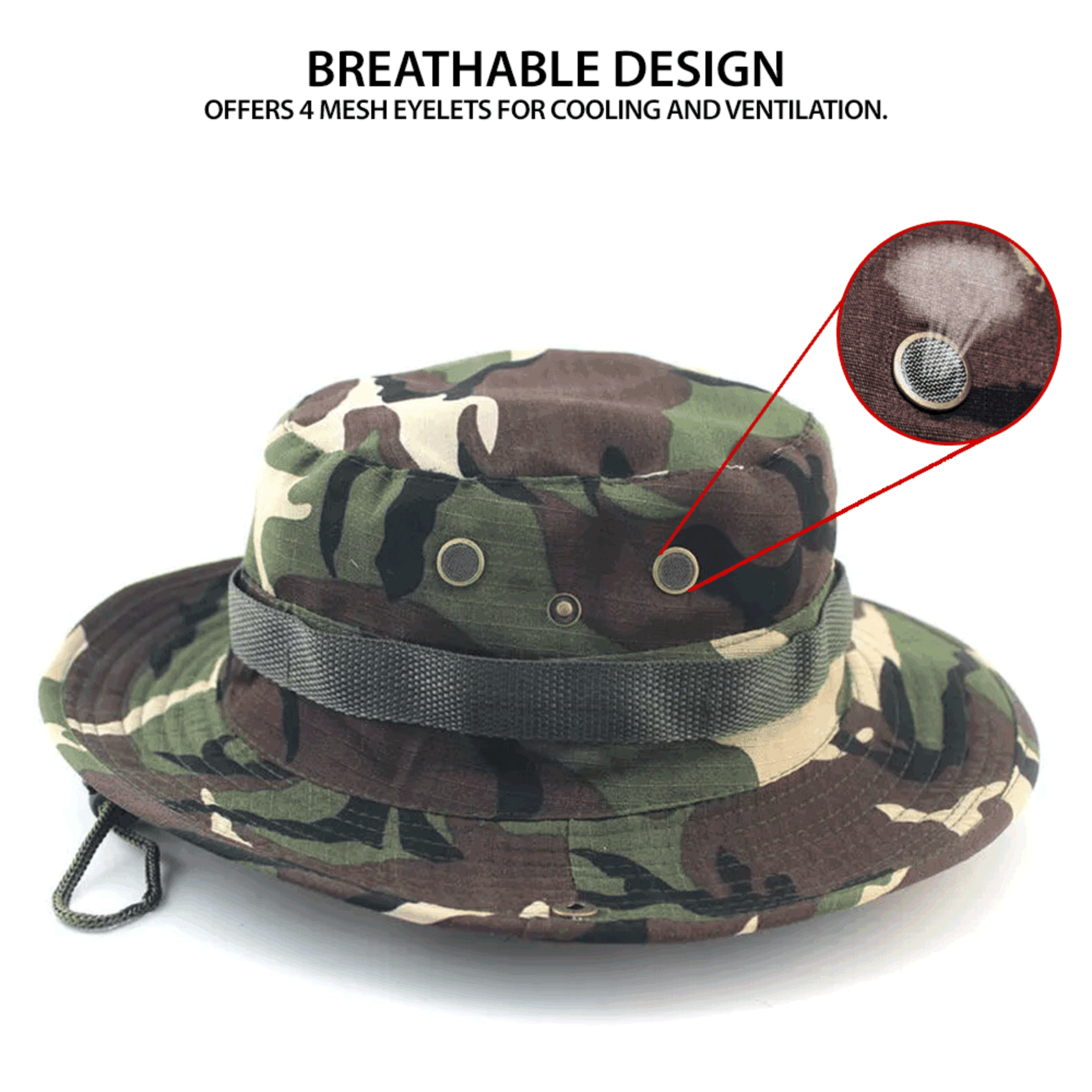 XGear Tactical Wide Brim Boonie Bucket Hat Jupiter Gear