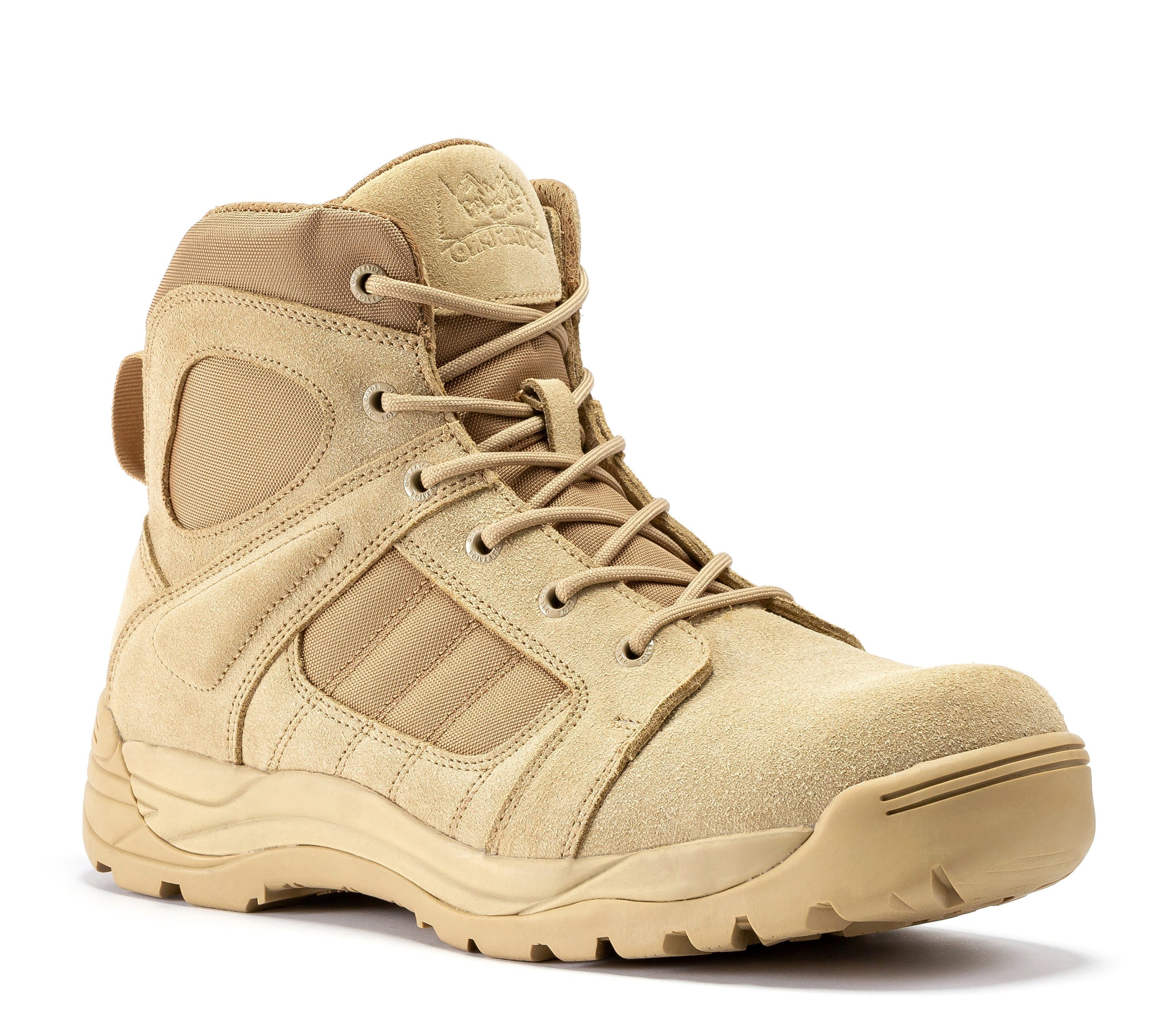 Botas Pro Sand Men s 6 inch Side Zipper Rubber Sole Tactical Boots BMP110