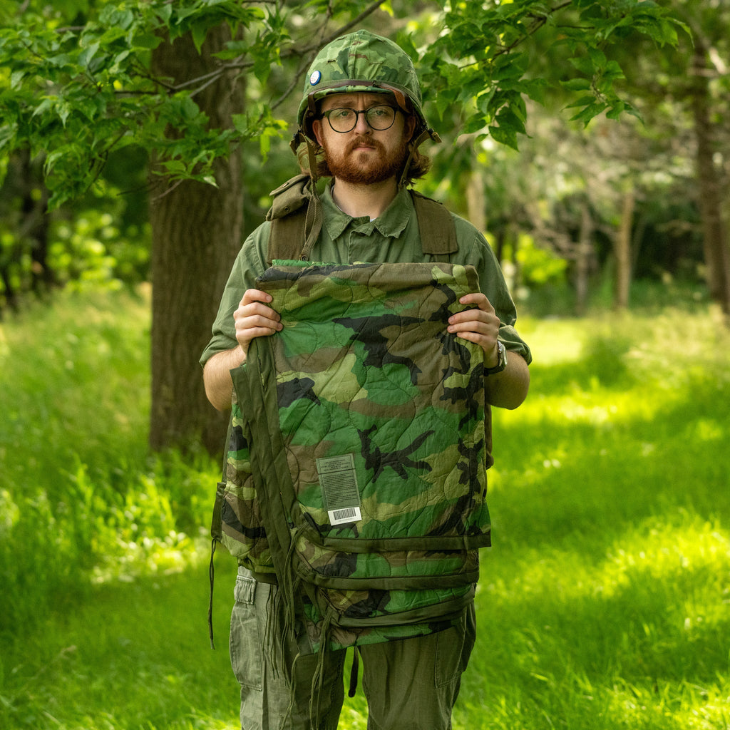 Unissued USGI M81 Woodland Poncho Liner/Woobie Americana Pipedream Apparel