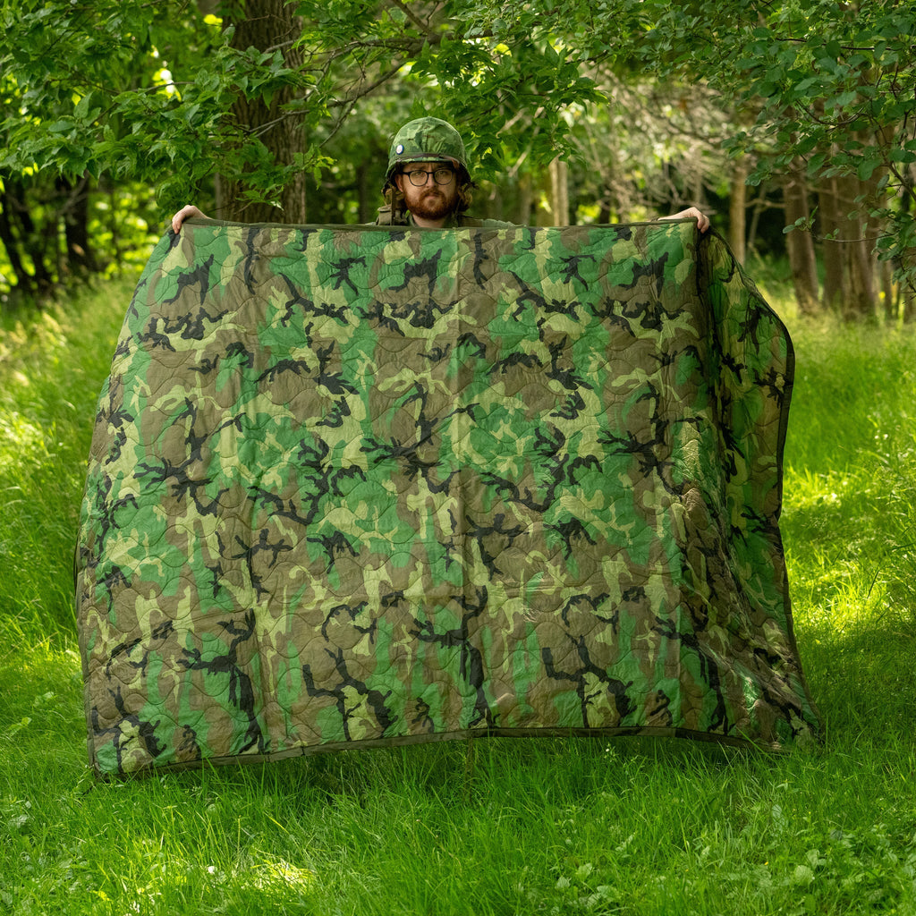 Unissued USGI M81 Woodland Poncho Liner Woobie
