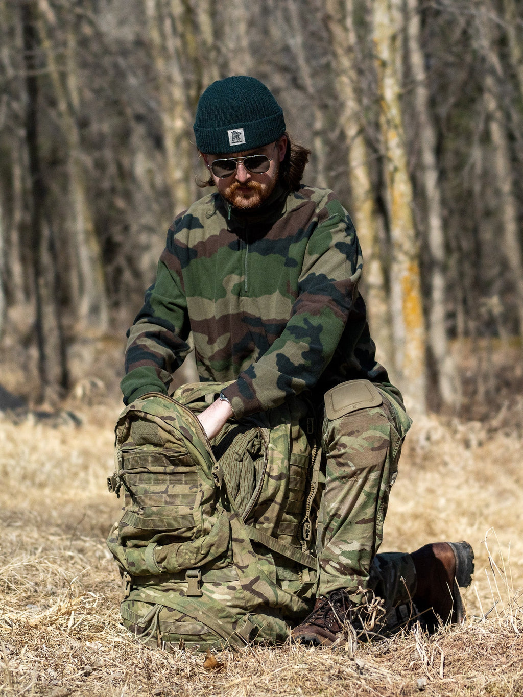 Unissued French CCE Woodland Fleece Americana Pipedream Apparel