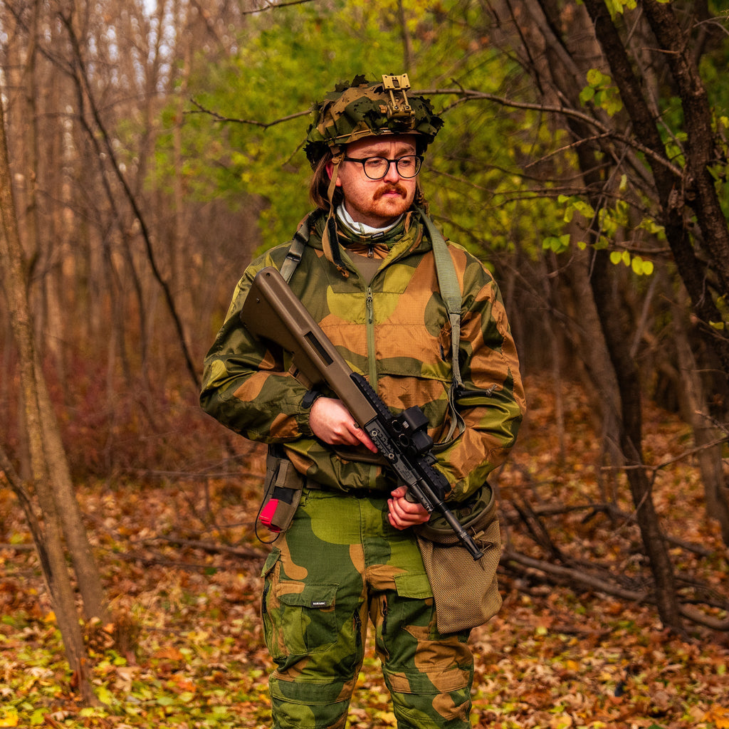 QILO x AP Retro Windbreaker Gen. III Retro Windbreaker in Norwegian Woodland Americana Pipedream Apparel