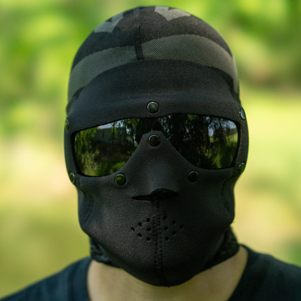 SwissEye Black Neoprene Mask w Ballistic Smoke Lenses