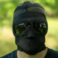 SwissEye Black Neoprene Mask w Ballistic Smoke Lenses
