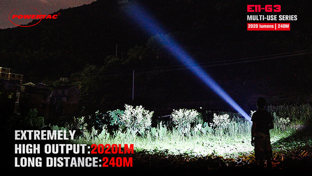 E11 Gen3 2020 Lumen Rechargeable EDC Flashlight