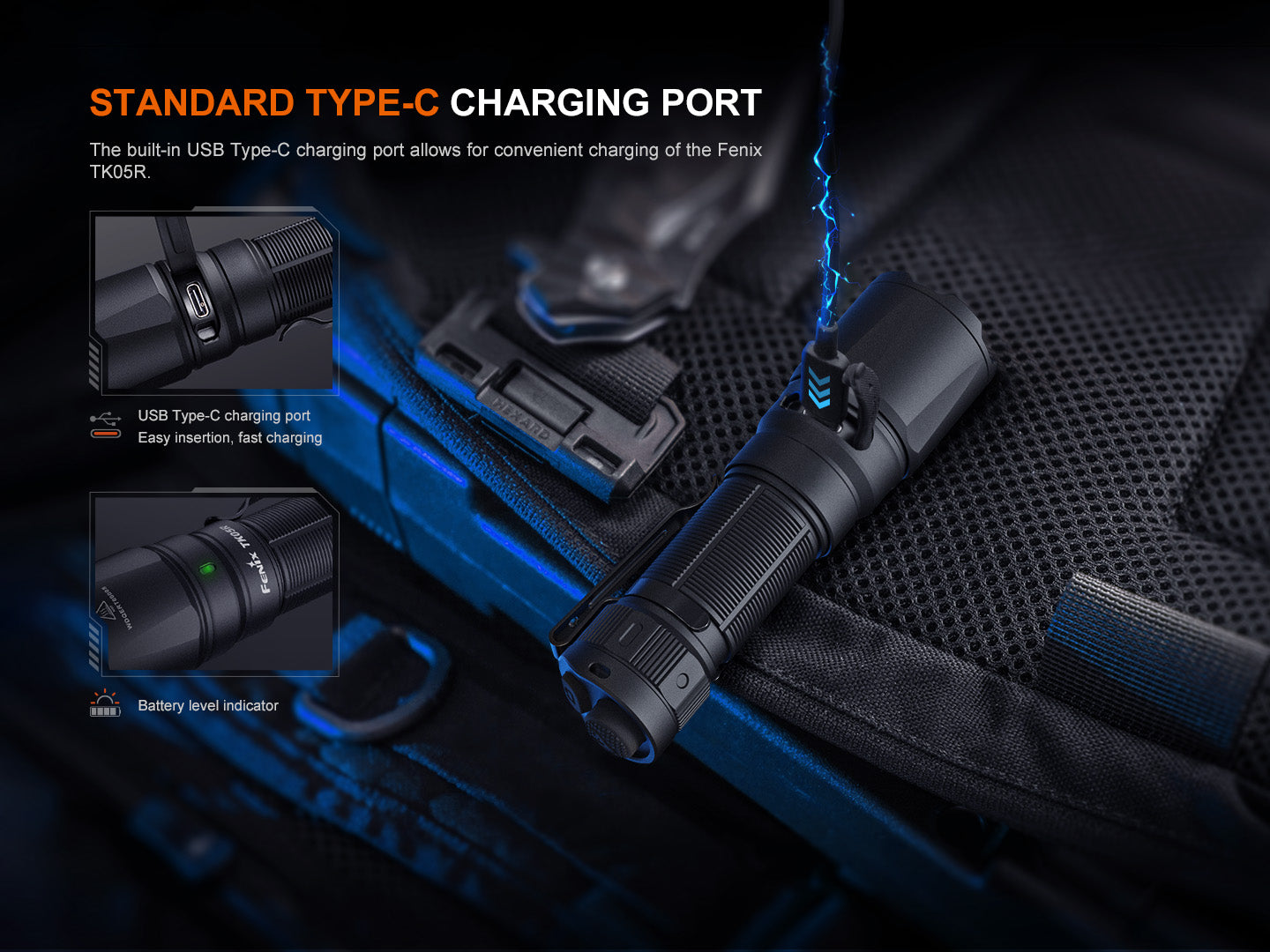 Fenix TK05R Compact Tactical EDC Flashlight Fenix Store