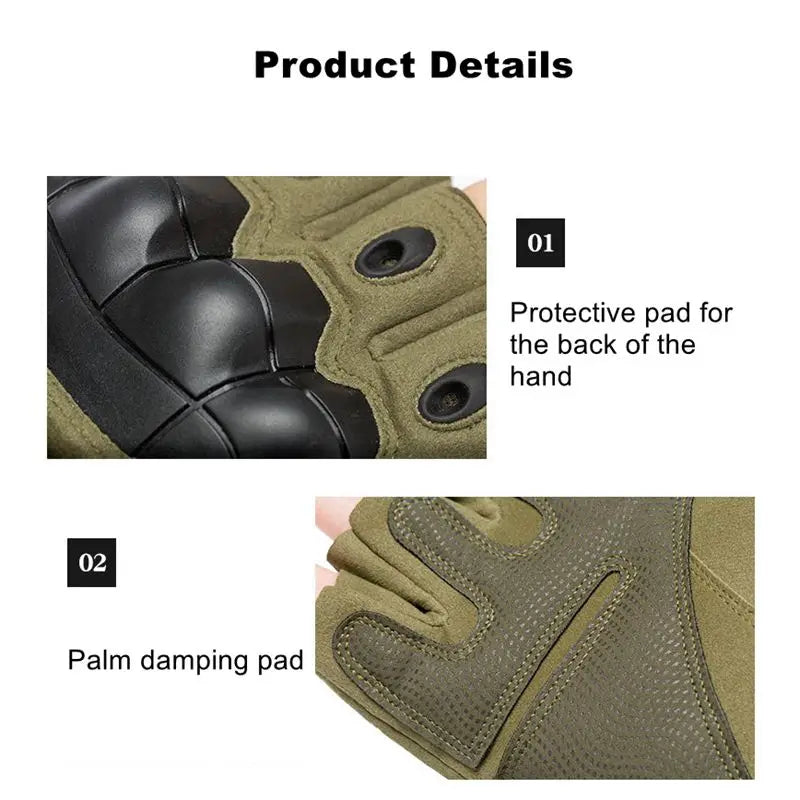 Tactical Sports Gloves Touch Design BikerZoneZ