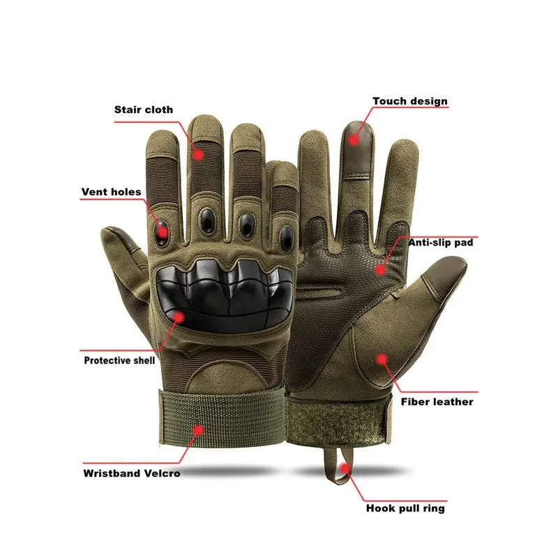 Tactical Sports Gloves Touch Design BikerZoneZ