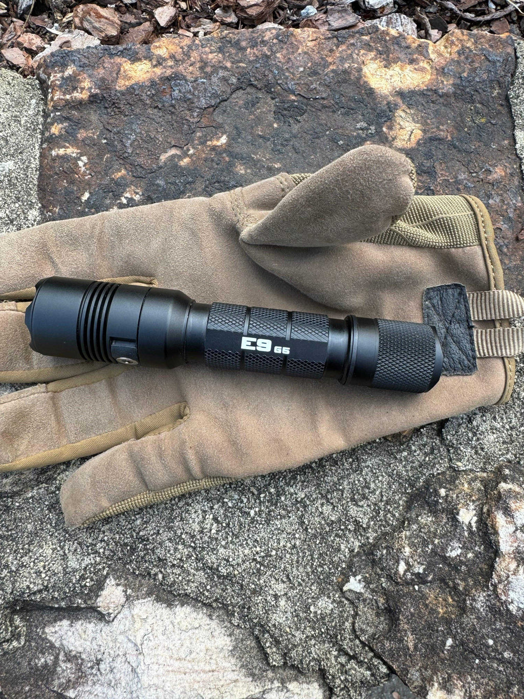E9 GEN5 Long Throw- 3,000 Lumen  388 Meter  Tactical EDC Flashlight Powertac
