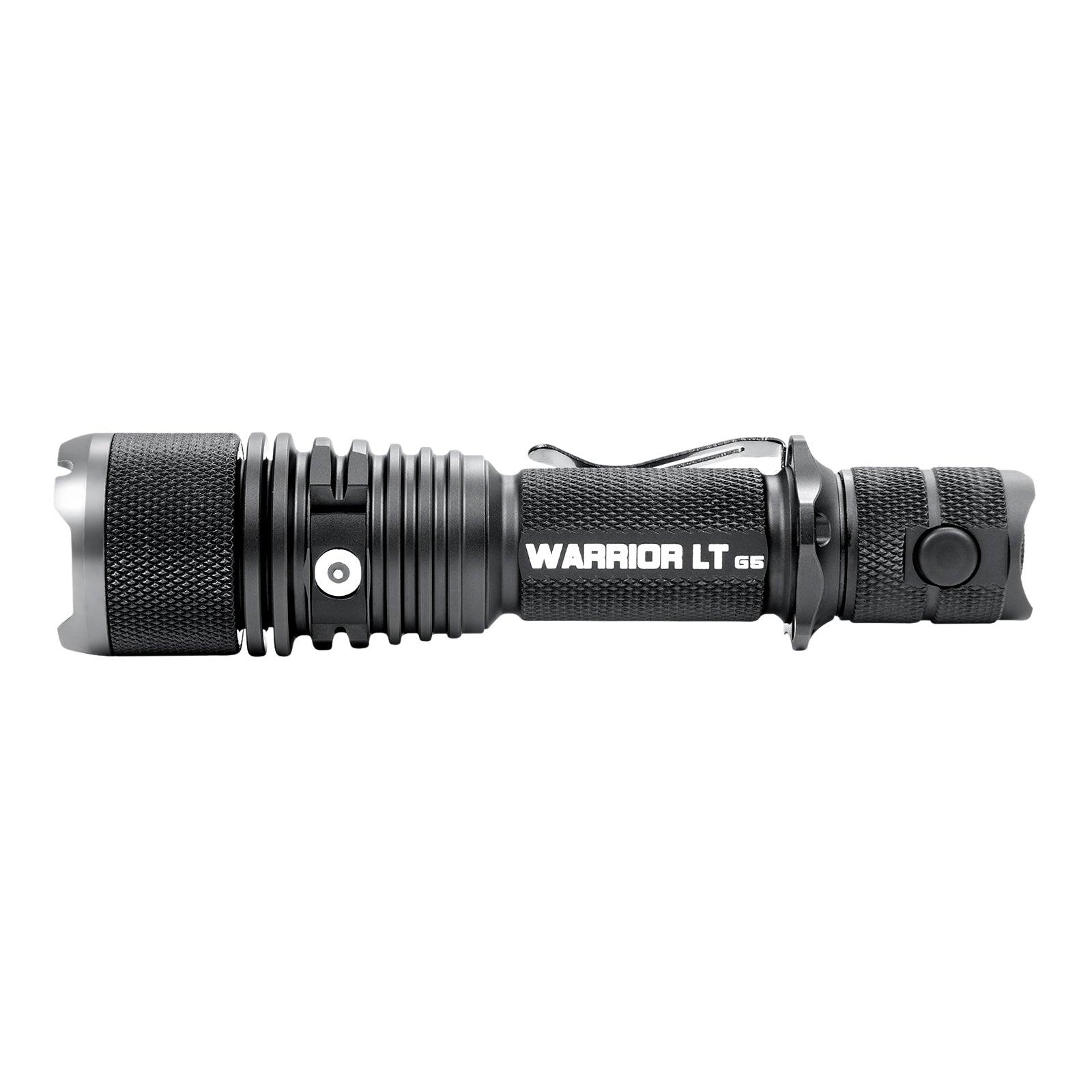 Warrior GEN5 LT-(Long Throw) - 3050 Lumen   480 Meter   Tactical Flashlight Powertac