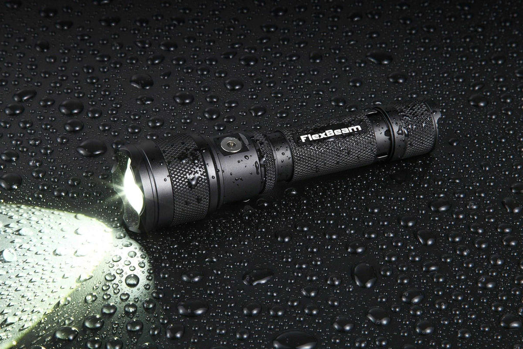 FlexBeam 1200LM Zoom Hunting Flashlight 700M Range