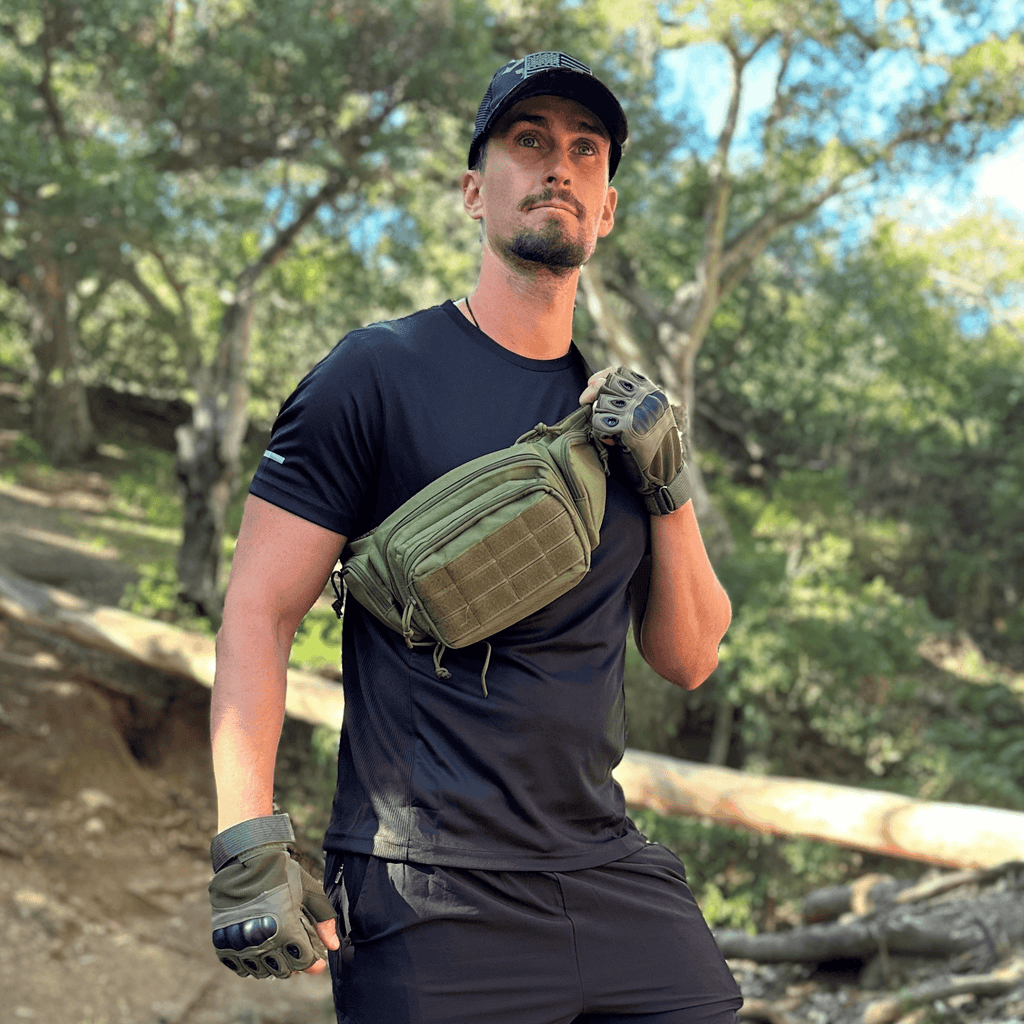 Tactical Waist Bag MOLLE EDC Pouch