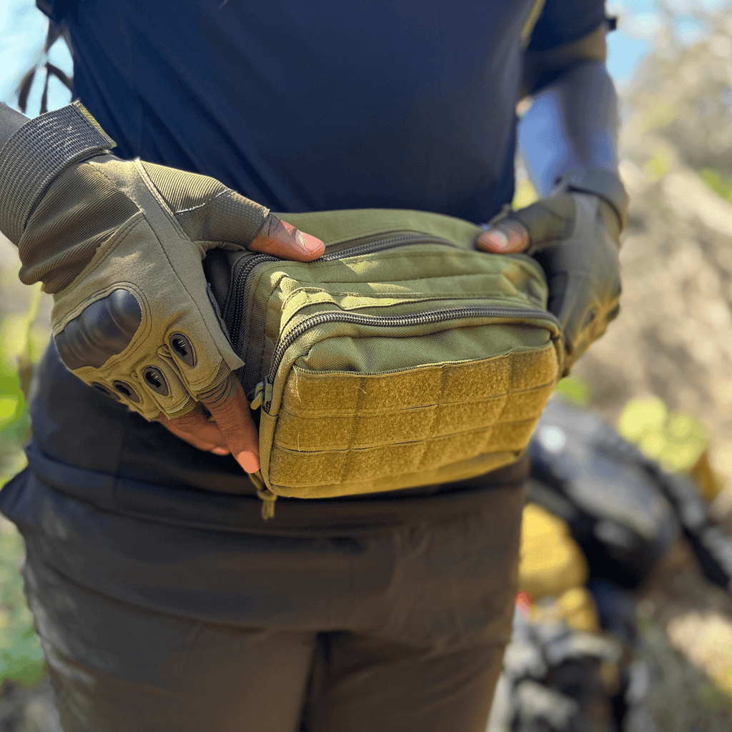 Tactical Waist Bag MOLLE EDC Pouch