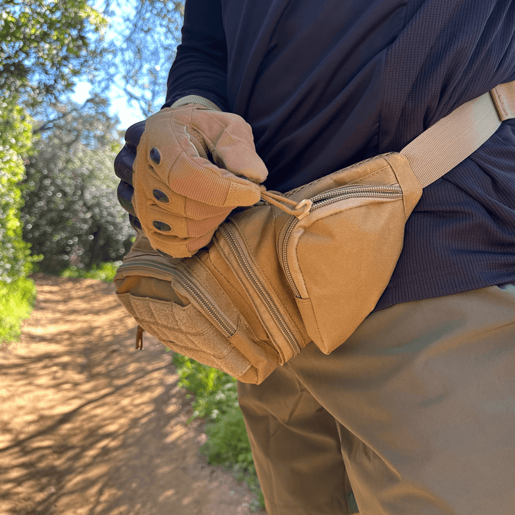 Tactical Waist Bag MOLLE EDC Pouch