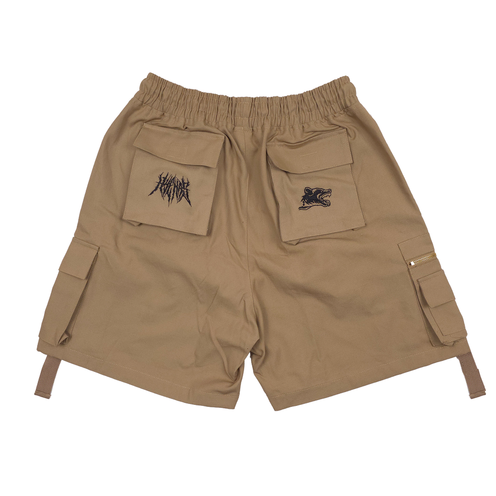 Pack Tactics Cargo Shorts Tan