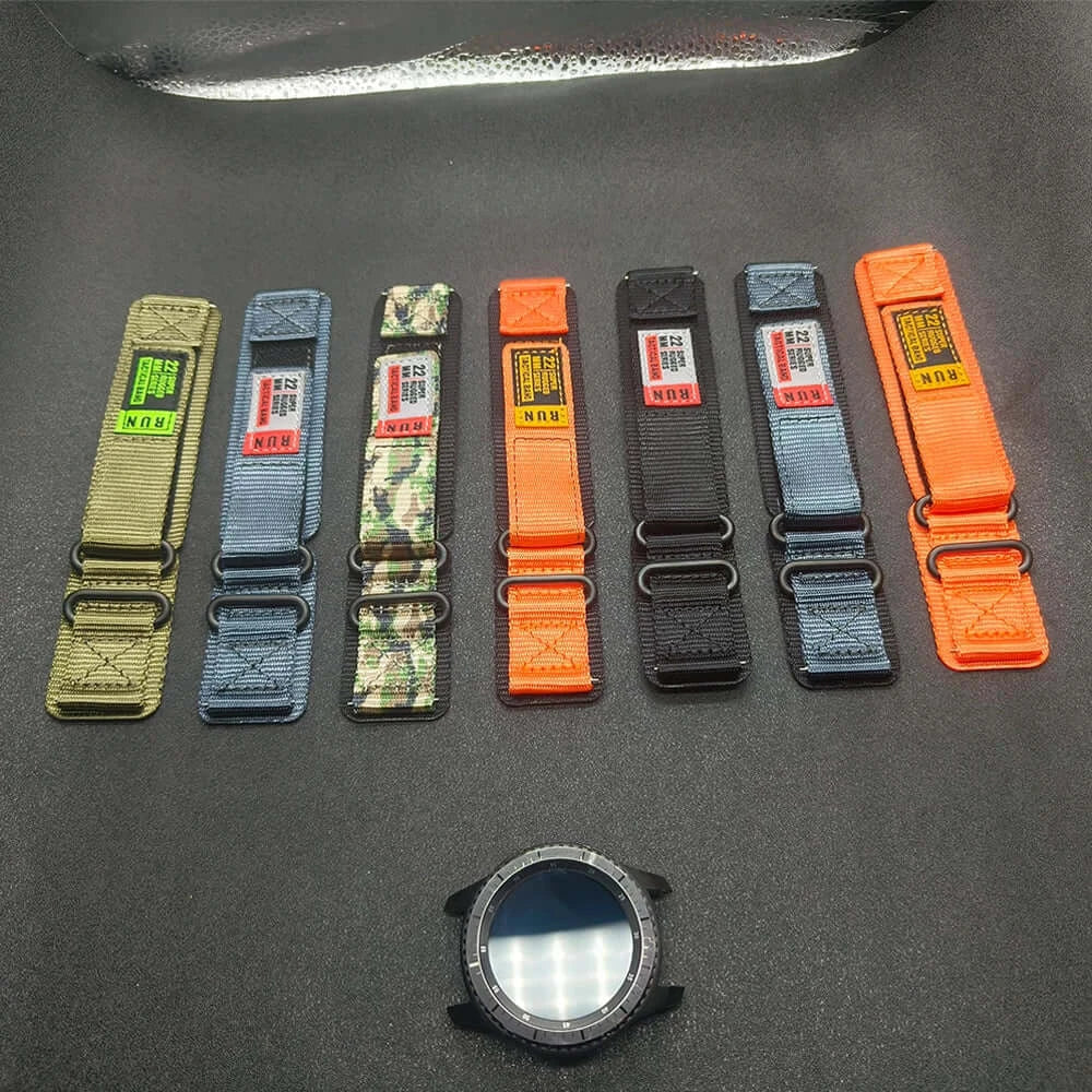 Suunto Nylon Velcro Band - Tactical, Durable, Comfortable BandsCo Straps