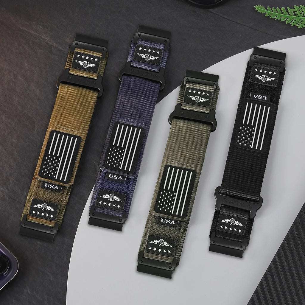 Garmin Fenix Nylon Strap - Tough, Tactical, QuickFit Band BandsCo Straps