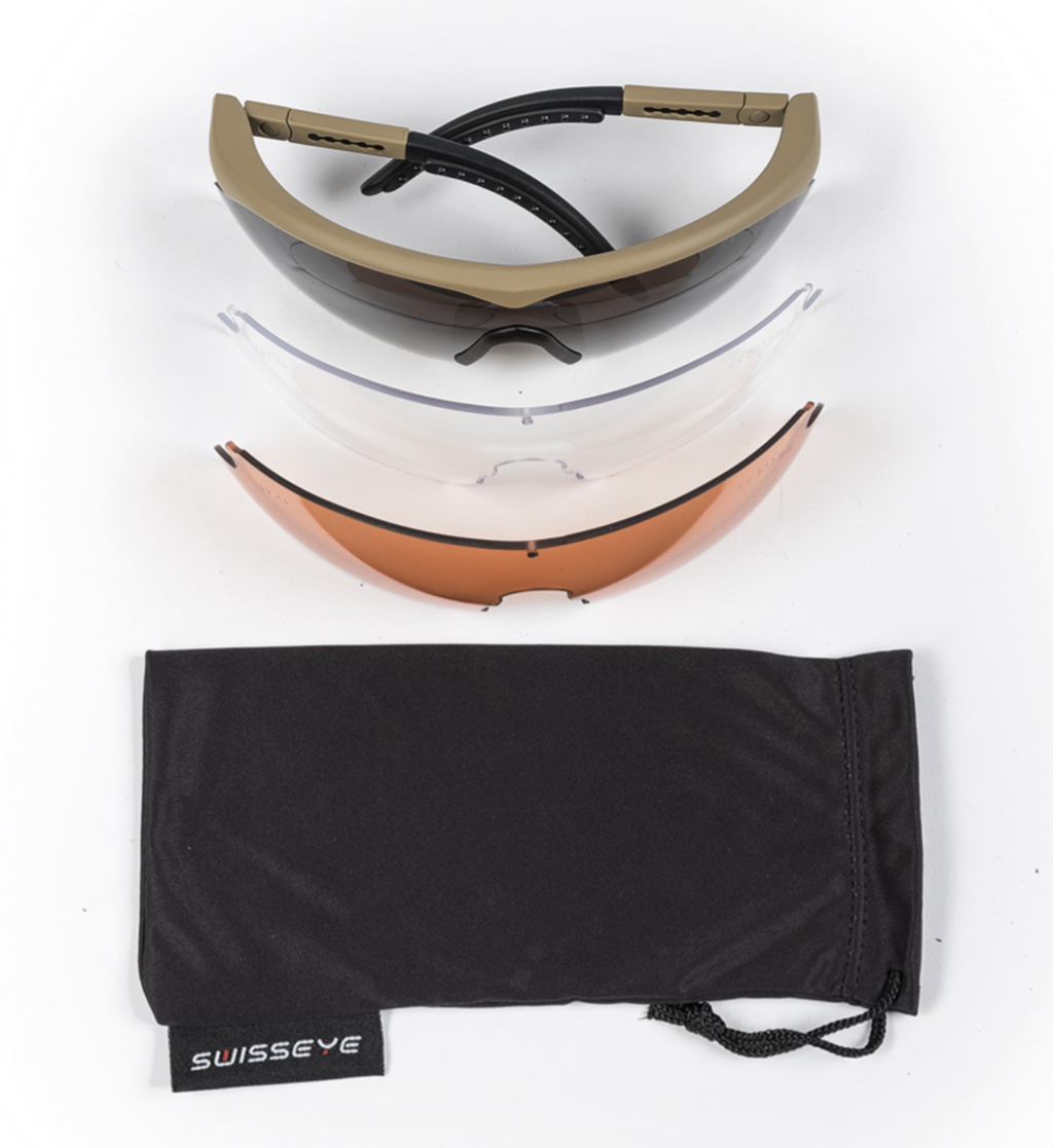 SwissEye® Raptor Ballistic Sunglasses Americana Pipedream Apparel