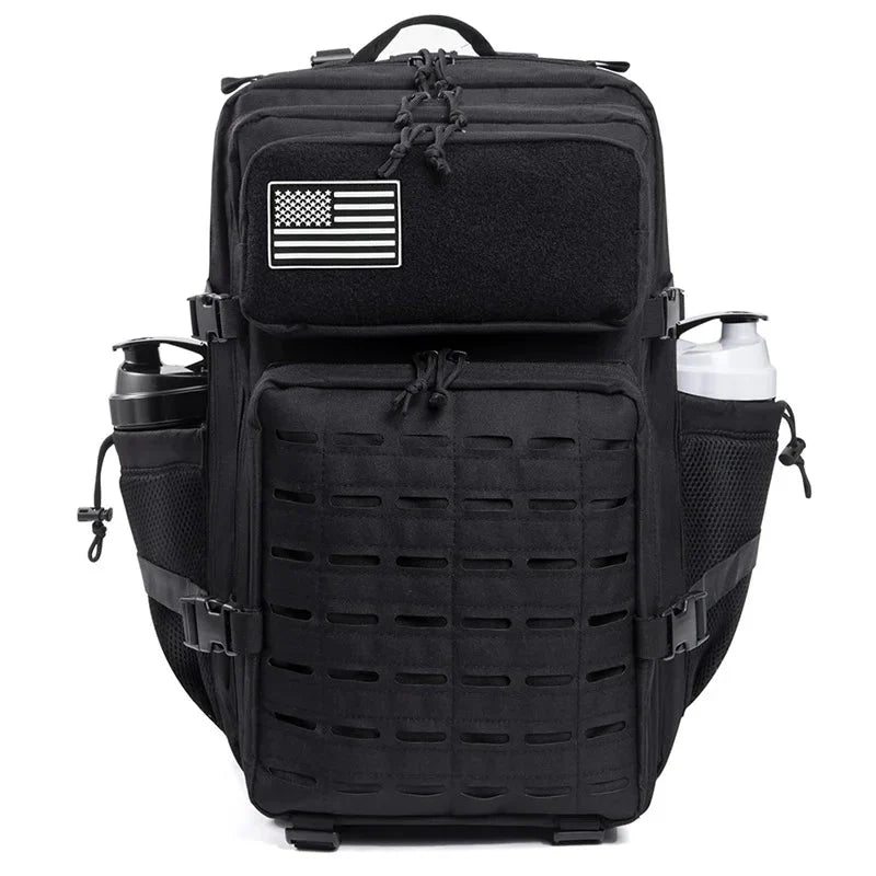 45L Tactical Backpack survival Bag Hunting MOLLE Backpack GYM For Men EDC Outdoor Hiking Rucksack Witch Bottle Holder Dabfavshop