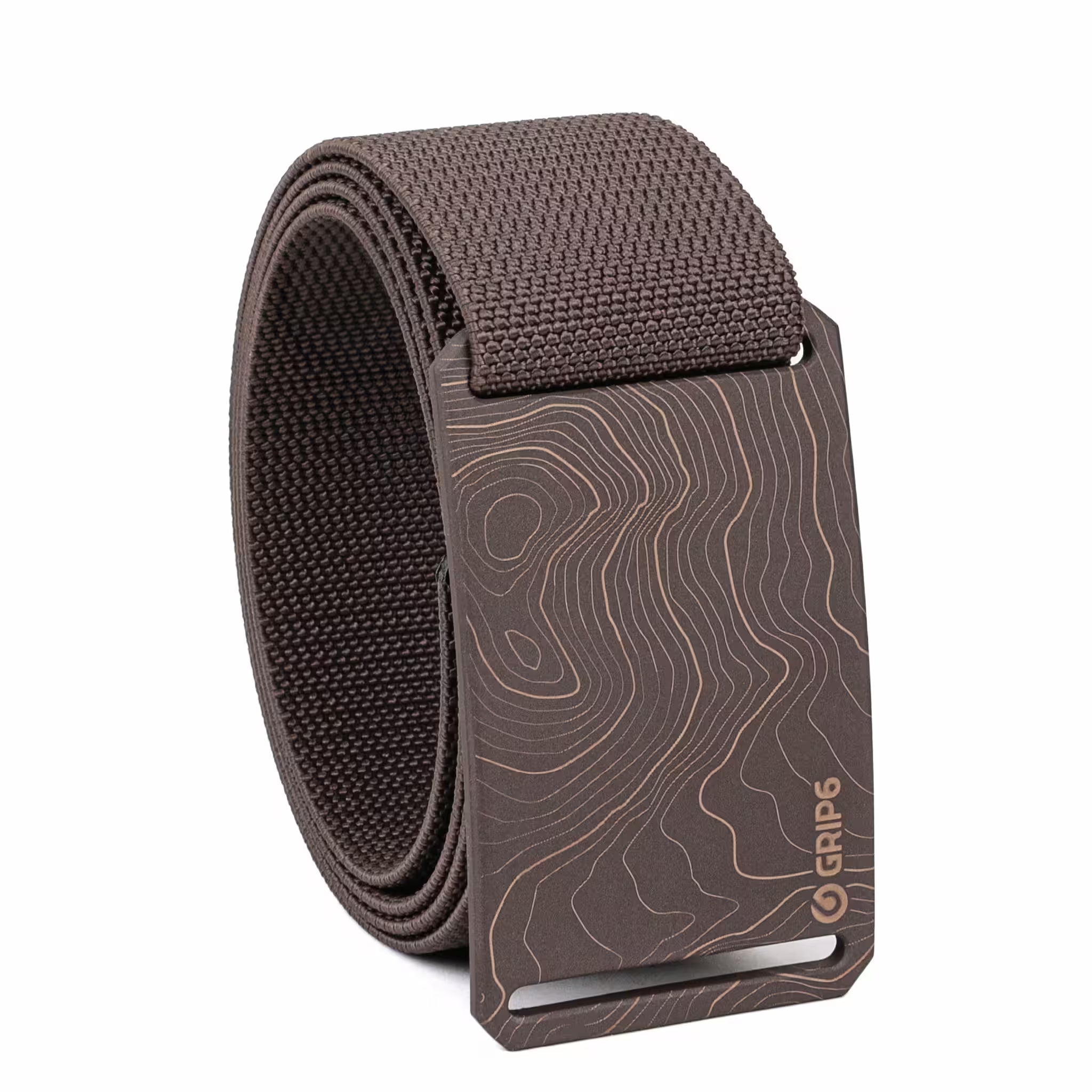 GRIP6 Cerakote Terra Belt — Ceramic-Coated EDC Belt with G-Flex Stretch Webbing