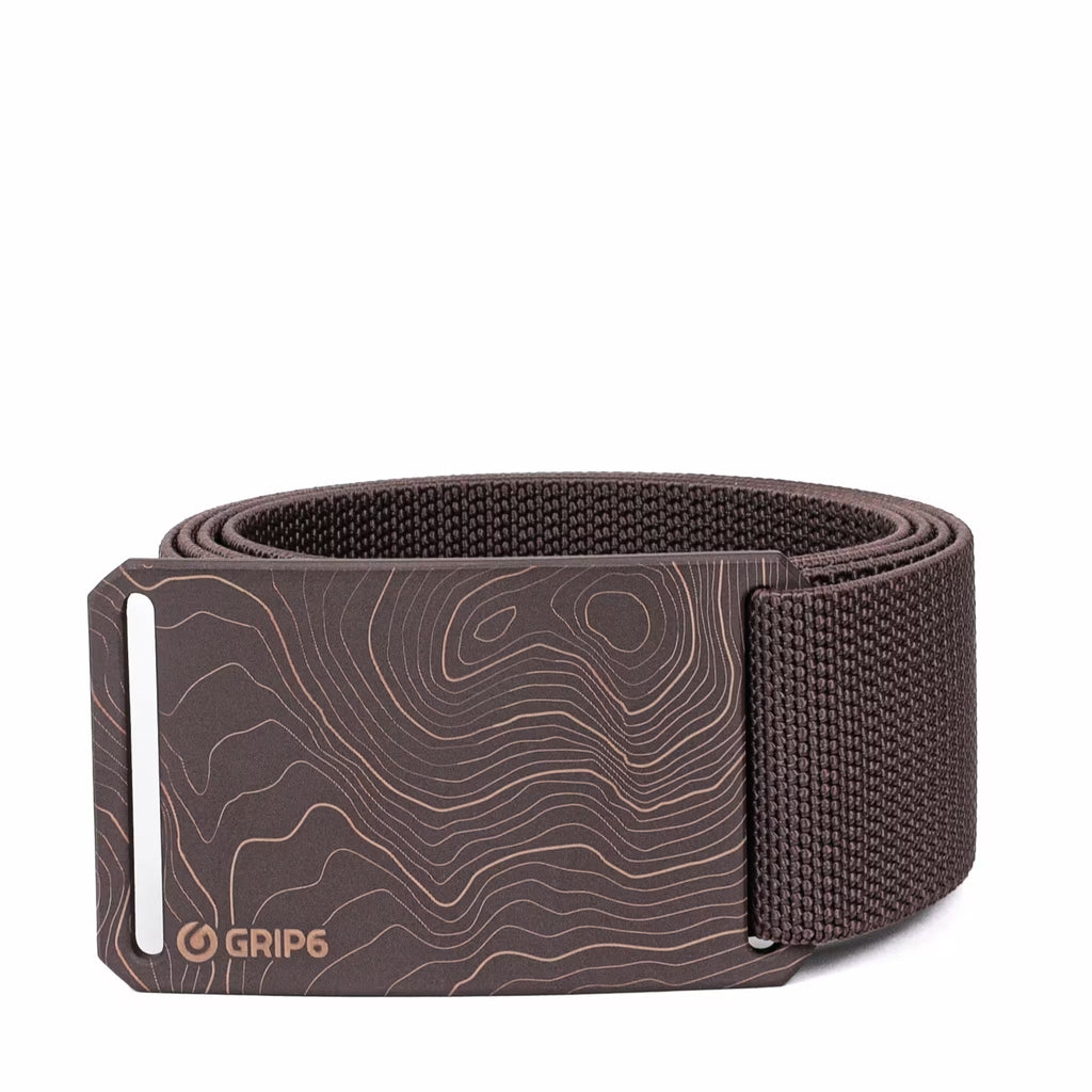 GRIP6 Cerakote Terra Belt — Ceramic-Coated EDC Belt with G-Flex Stretch Webbing