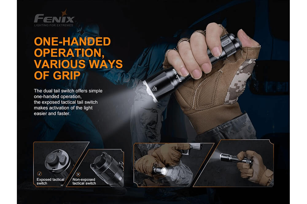 Fenix TK16 V2.0 Tactical Flashlight - 3100 Lumens Fenix Store