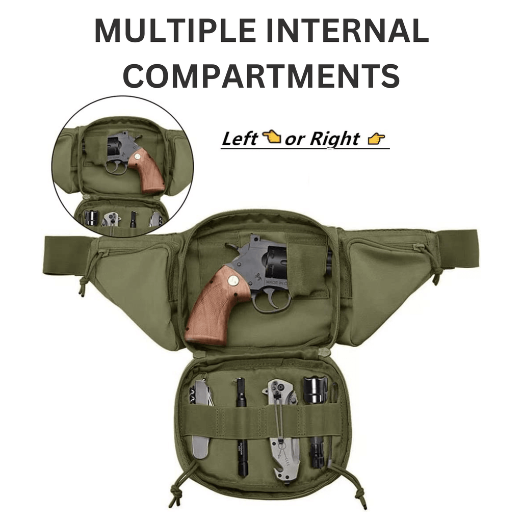 Tactical Waist Bag MOLLE EDC Pouch