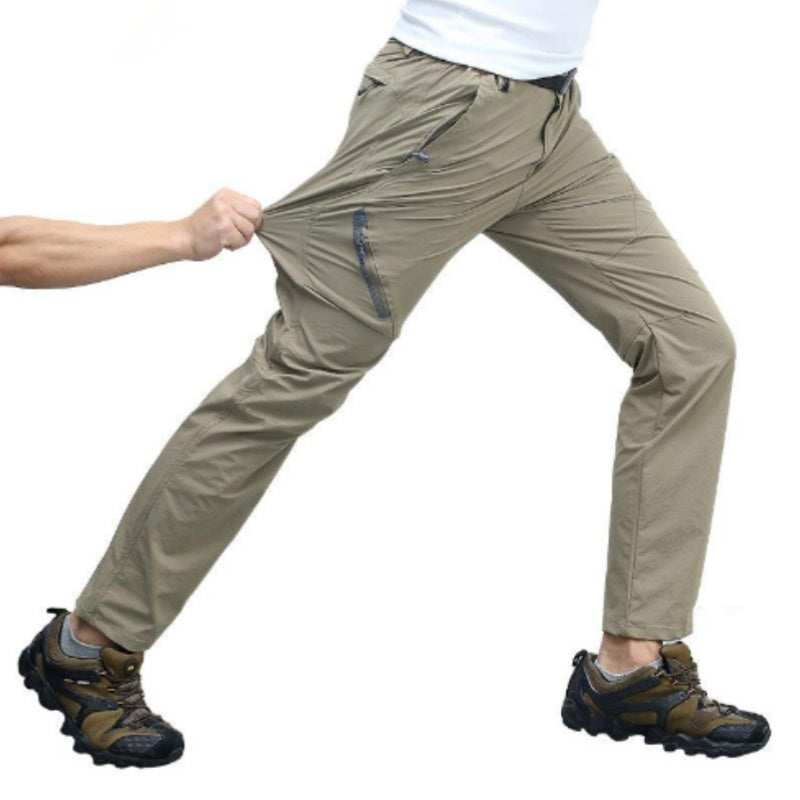 Men's Quick Dry Hiking Pants – Elastic Lightweight Breathable