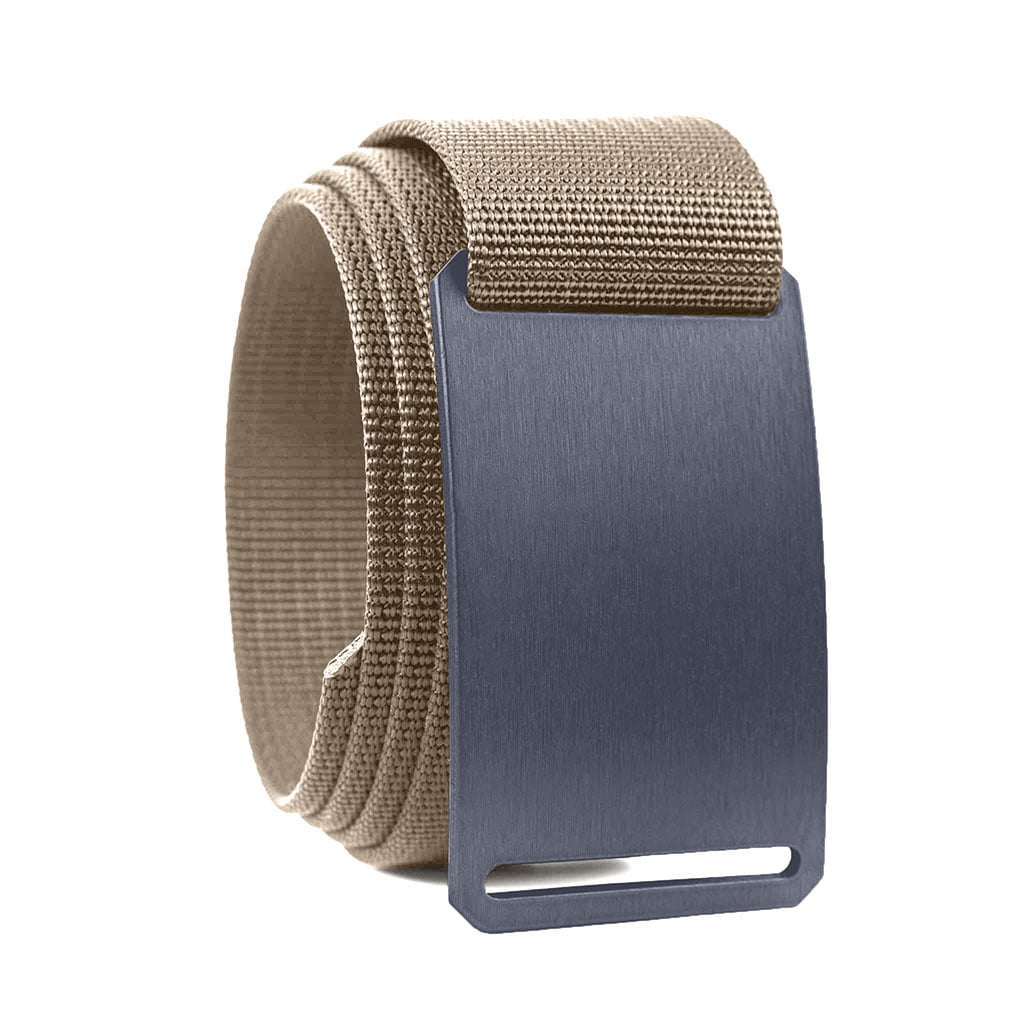 GRIP6 Blue Steel Belt — Tactical EDC Belt with Steel Buckle
