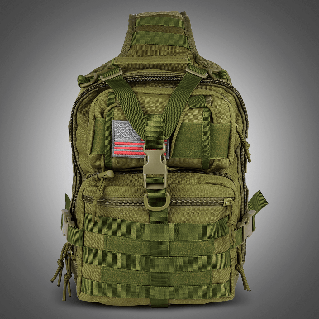 XGear Tactical 14L Range Sling Bag Backpack with Adjustable Strap Jupiter Gear