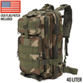XGear Tactical Large 40L Tactical Backpack Survival Bag Jupiter Gear